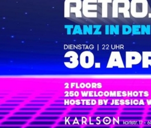 cover event CLUB 78 - Tanz in den Mai // Di, 30. April 2024 @Karlson Club, Frankfurt